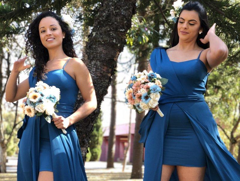 A difícil tarefa de escolher  a melhor paleta de cores do casamento.
