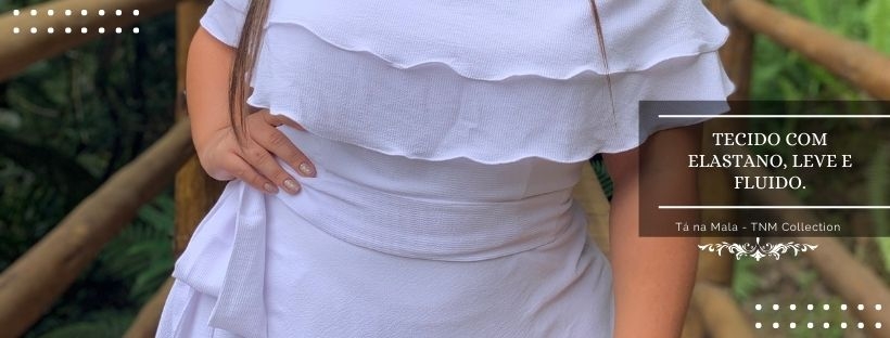 Vestido Honeymoon Curto Branco
