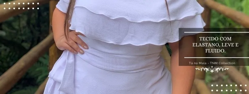 Vestido Honeymoon Curto Branco