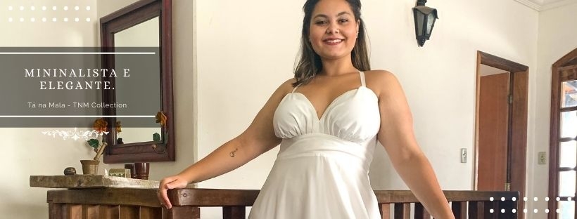 Vestido Longo de Noiva Mariane Branco